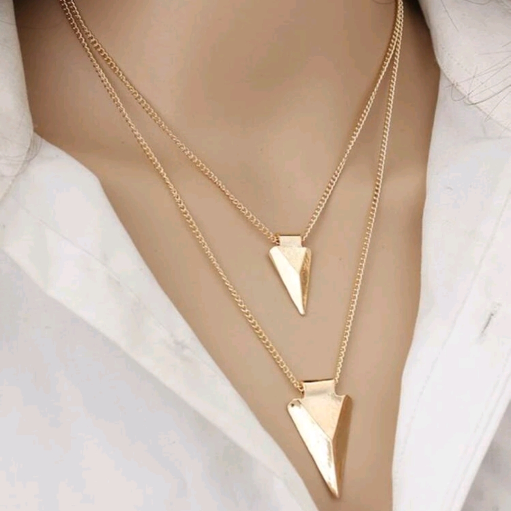 Geometric Charm Necklace